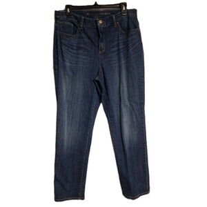 Women's Chico's The So Slimming Girlfriend Ankle Jeans Size 2R (12)